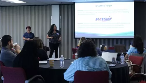 Pflugerville ISD presents progress at E3 Alliance's Attendance PLN Symposium