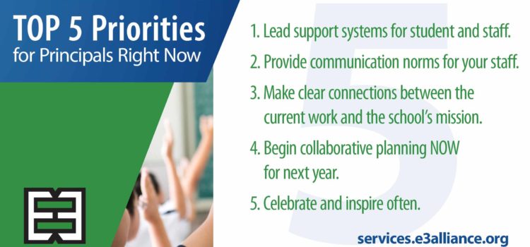 Top 5 Priorities for Principals Right Now