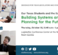 E3-3D: Our Texas Students and the Economy:  Building Systems and Planning for the Future